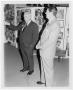 Photograph: [Photograph of Reagan and Shepperd Standing in Museum Gallery]