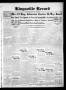 Newspaper: Kingsville Record (Kingsville, Tex.), Vol. 28, No. 24, Ed. 1 Wednesda…