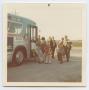 Primary view of [Photograph of Chartered Bus Going to Billy Graham Crusade]