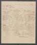 Letter: [Letter from Taylor and Bagby to William Reed]