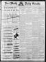 Thumbnail image of item number 1 in: 'Fort Worth Daily Gazette. (Fort Worth, Tex.), Vol. 15, No. 52, Ed. 1, Saturday, December 6, 1890'.