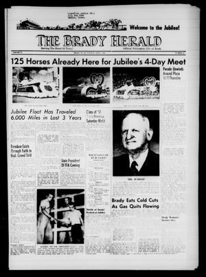 Primary view of object titled 'The Brady Herald (Brady, Tex.), Vol. 15, No. 39, Ed. 1 Tuesday, July 1, 1958'.