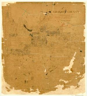Primary view of object titled 'Map of Grayson County'.