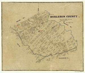Primary view of object titled 'Burleson County'.