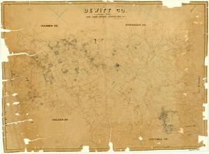 Primary view of object titled 'DeWitt County'.
