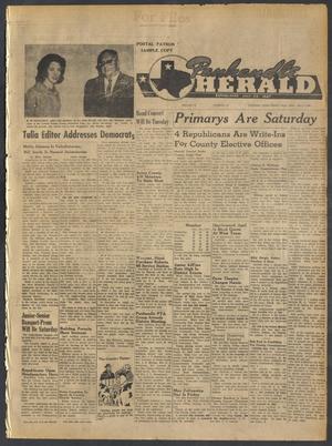 Primary view of object titled 'Panhandle Herald (Panhandle, Tex.), Vol. 75, No. 42, Ed. 1 Thursday, May 3, 1962'.