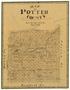 Thumbnail image of item number 1 in: 'Map of Potter County'.