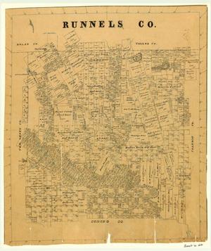 Primary view of object titled 'Runnels County'.