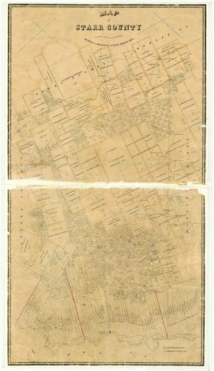 Primary view of object titled 'Map of Starr County'.