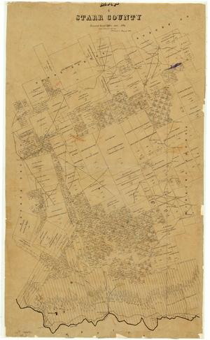 Primary view of object titled 'Map of Starr County'.