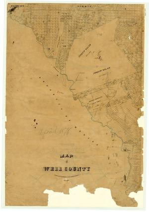 Primary view of object titled 'Map of Webb County'.