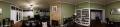 Photograph: Panoramic image of the interior of a home in Denton, Texas.