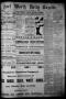 Primary view of Fort Worth Daily Gazette. (Fort Worth, Tex.), Vol. 8, No. 116, Ed. 1, Wednesday, April 30, 1884