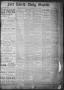 Primary view of Fort Worth Daily Gazette. (Fort Worth, Tex.), Vol. 12, No. 2, Ed. 1, Sunday, August 1, 1886
