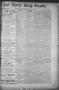 Primary view of Fort Worth Daily Gazette. (Fort Worth, Tex.), Vol. 12, No. 12, Ed. 1, Wednesday, August 11, 1886