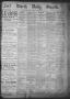 Primary view of Fort Worth Daily Gazette. (Fort Worth, Tex.), Vol. 12, No. 23, Ed. 1, Sunday, August 22, 1886
