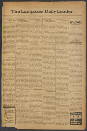 Primary view of object titled 'The Lampasas Daily Leader (Lampasas, Tex.), Vol. 29, No. 256, Ed. 1 Tuesday, January 3, 1933'.