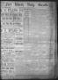 Primary view of Fort Worth Daily Gazette. (Fort Worth, Tex.), Vol. 12, No. 79, Ed. 1, Sunday, October 17, 1886