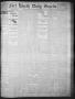 Thumbnail image of item number 1 in: 'Fort Worth Daily Gazette. (Fort Worth, Tex.), Vol. 18, No. 71, Ed. 1, Friday, February 2, 1894'.