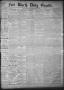 Primary view of Fort Worth Daily Gazette. (Fort Worth, Tex.), Vol. 17, No. 294, Ed. 1, Monday, September 11, 1893