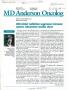 Journal/Magazine/Newsletter: MD Anderson OncoLog, Volume 38, Number 2, April-June 1993