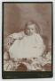 Photograph: [Portrait of a Seated Baby Girl]