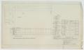 Technical Drawing: Sandefer Building, Abilene, Texas: Details of Business Office Counter