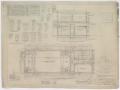 Technical Drawing: Junior High School Additions Abilene, Texas: Floor Plan of East & Wes…