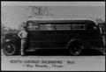 Thumbnail image of item number 1 in: '[Bus and bus driver from the George Richmond School District]'.