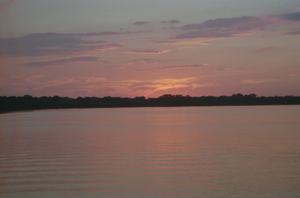 Primary view of object titled '[Lake at Sunset #11]'.