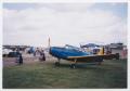 Photograph: [Blue Plane at Air Show]