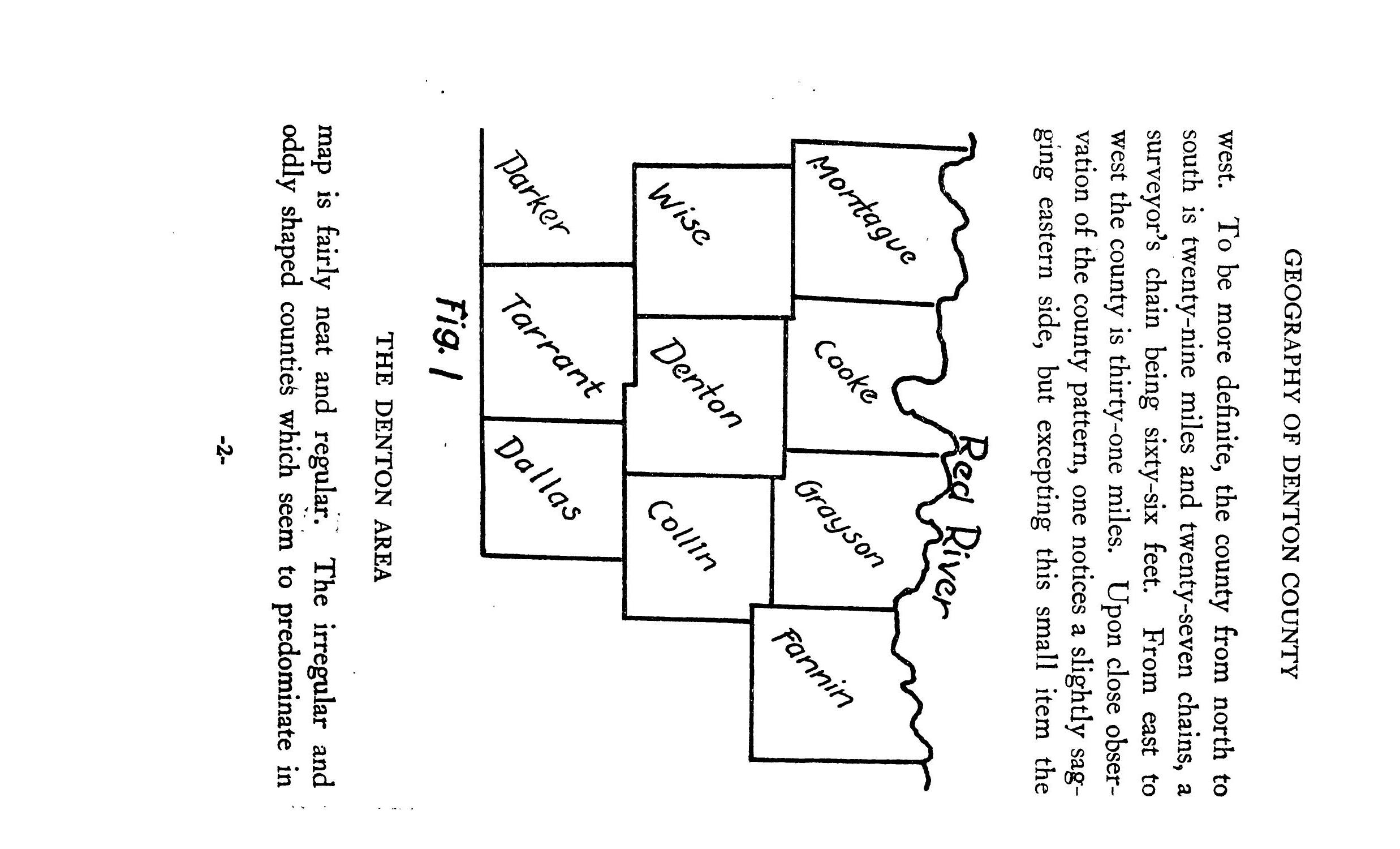 Geography of Denton County
                                                
                                                    2
                                                