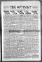 Thumbnail image of item number 1 in: 'The Optimist (Abilene, Tex.), Vol. 7, No. 4, Ed. 1, Thursday, December 11, 1919'.