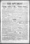 Newspaper: The Optimist (Abilene, Tex.), Vol. 8, No. 21, Ed. 1, Thursday, March …