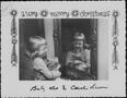Photograph: [Greeting card sent to the Georges from the Lewis family]