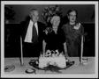 Thumbnail image of item number 1 in: '[Babe Leake, Neely Jones Leake and his wife May, at Babe's 90th birthday party]'.