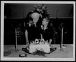 Thumbnail image of item number 1 in: '[Babe Leake and Sara Purifoy at Babe's 90th birthday party]'.