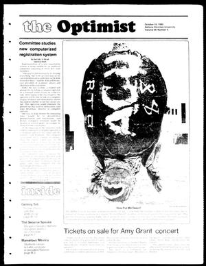 Primary view of object titled 'The Optimist (Abilene, Tex.), Vol. 68, No. 6, Ed. 1, Friday, October 10, 1980'.