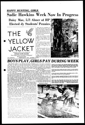 Primary view of object titled 'The Yellow Jacket (Brownwood, Tex.), Vol. 38, No. 13, Ed. 1, Wednesday, February 17, 1954'.