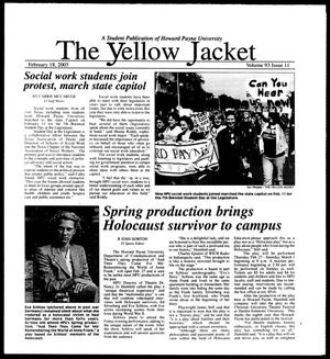 Primary view of object titled 'The Yellow Jacket (Brownwood, Tex.), Vol. 93, No. 11, Ed. 1, Tuesday, February 18, 2003'.
