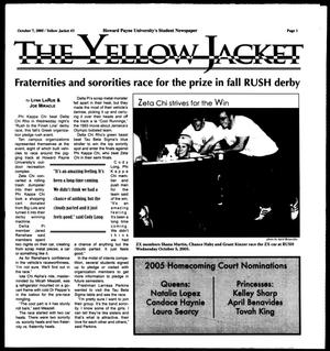 Primary view of object titled 'The Yellow Jacket (Brownwood, Tex.),  [Vol. 96], No. 3, Ed. 1, Friday, October 7, 2005'.