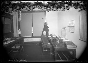 Primary view of object titled '[Portrait of H. E. Hoover in Office]'.