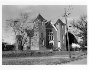 Primary view of object titled '[913 E. Calhoun - Mt. Vernon African American Methodist Episcopal (A.M.E.) Church]'.