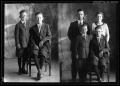 Photograph: [Portraits of Two Boys, a Man and a Woman]