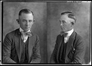 Primary view of object titled '[Portraits of a Man]'.