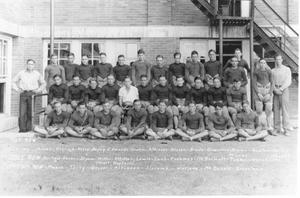 Primary view of object titled 'Yoe High School Football Team'.