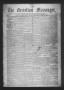 Thumbnail image of item number 1 in: 'The Christian Messenger. (Bonham, Tex.), Vol. 2, No. 44, Ed. 1 Wednesday, November 8, 1876'.