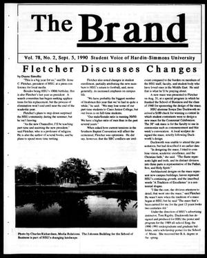 Primary view of object titled 'The Brand (Abilene, Tex.), Vol. 78, No. 2, Ed. 1, Wednesday, September 5, 1990'.