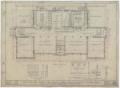 Technical Drawing: North and South Ward Schools, Abilene, Texas: Ground Floor Plan