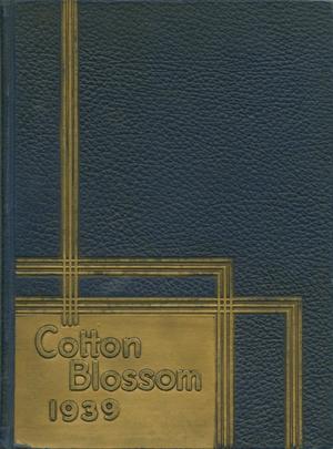 Primary view of object titled 'The Cotton Blossom, Yearbook of Temple High School, 1939'.